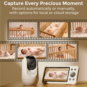 Momcozy BM04 Monitor & Camera-Baby Monitors- | Natural Baby Shower