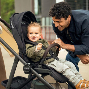 Nuna SWIV Stroller + PIPA URBN Travel System - Caviar-Travel Systems-Caviar- | Natural Baby Shower