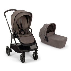 Nuna TRIV NEXT Pushchair - Chestnut-Strollers-Chestnut-With Carrycot | Natural Baby Shower