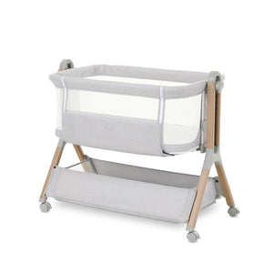 Obaby Cloud Bedside Crib - Grey-Bedside Cribs-Grey-Crib | Natural Baby Shower