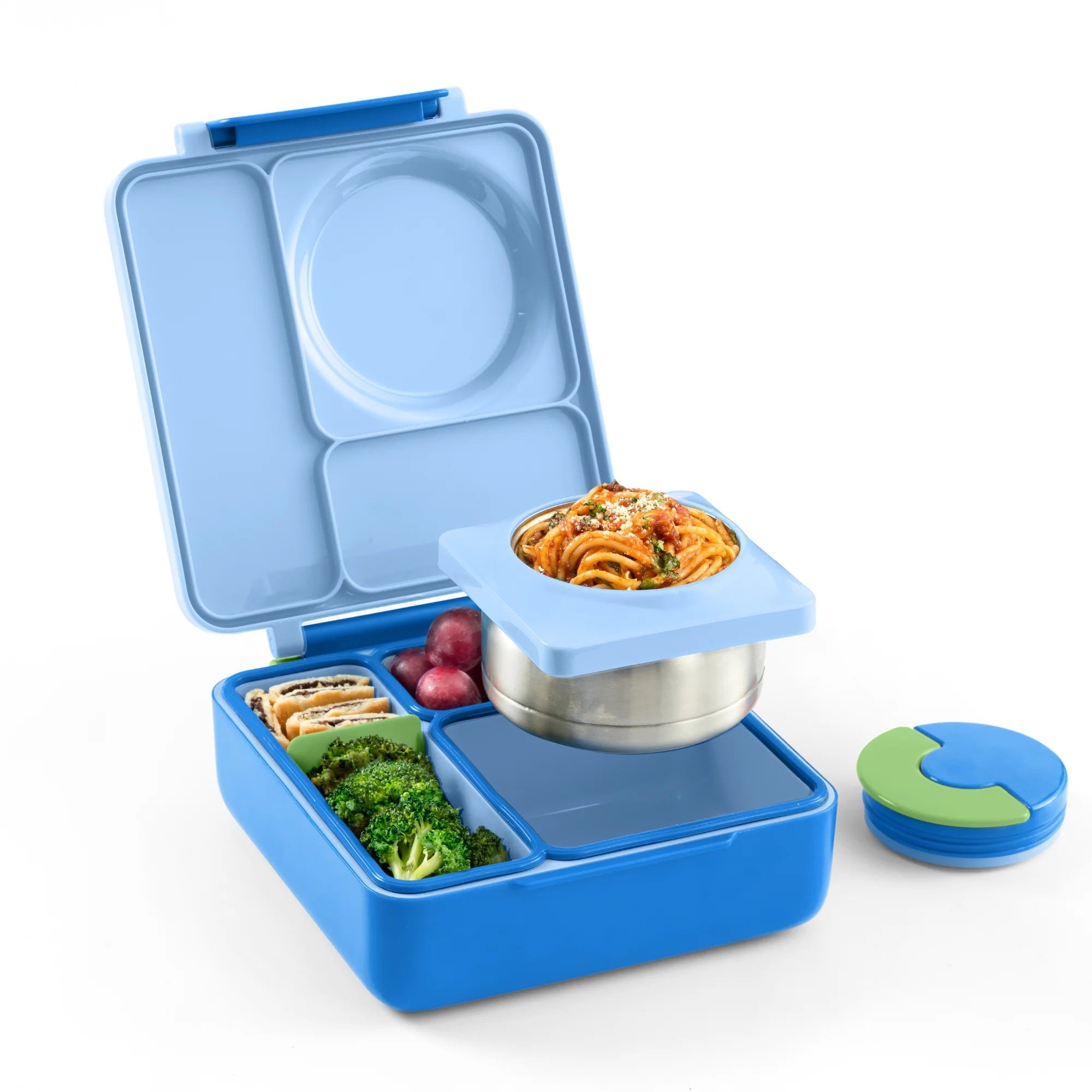 Omiebox - Теплоизоляционный ланчбокс цвета морской волны Bento