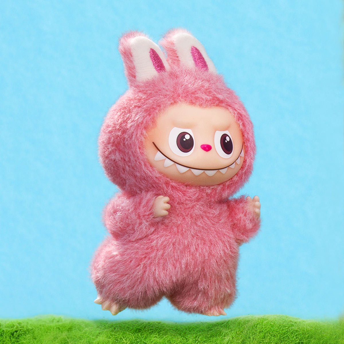 Pop Mart - Оригинальная брошь The Monsters для любви плюшевая ключница A-M