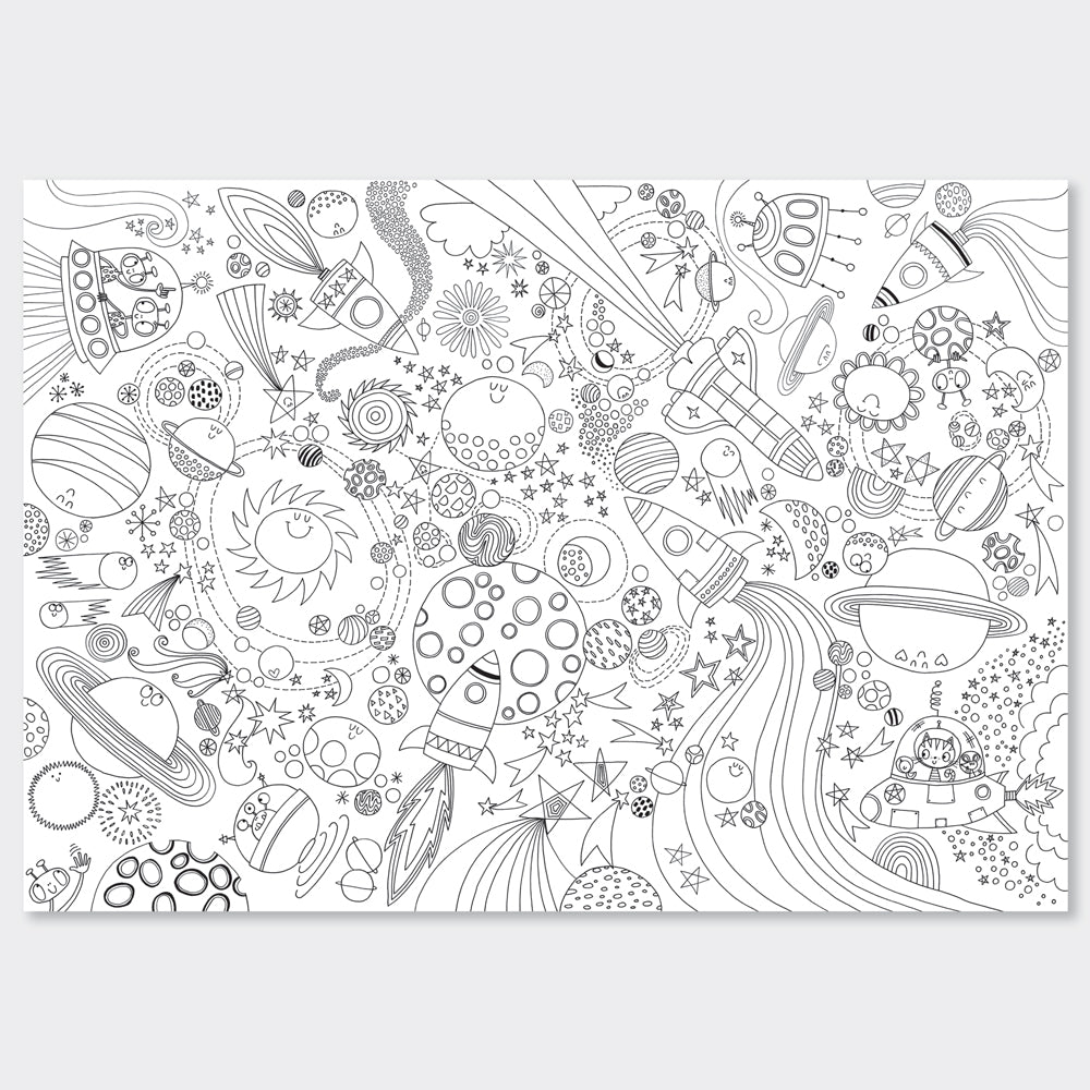 Rachel Ellen - Постеры для раскрашивания To The Moon Dev Boyama