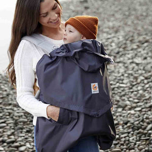 Ergobaby Rain & Wind Cover-Baby Carrier Covers-Charcoal- | Natural Baby Shower
