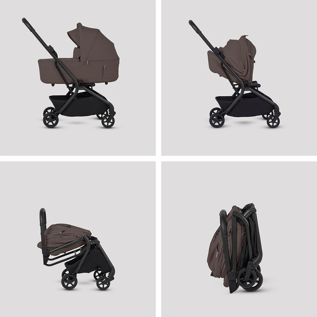 Silver Cross Nia Glide Travel System-Travel Systems-Champagne- | Natural Baby Shower