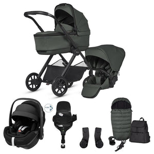 Silver Cross Reef 2 + Pebble 360 Pro 2 Travel System-Travel Systems-Pewter- | Natural Baby Shower