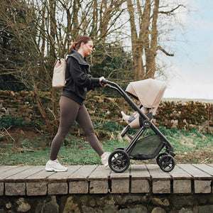 Silver Cross Reef 2 Pushchair + Pebble 360 Pro Travel System - Mocha-Travel Systems-Mocha-With Accessory Box | Natural Baby Shower