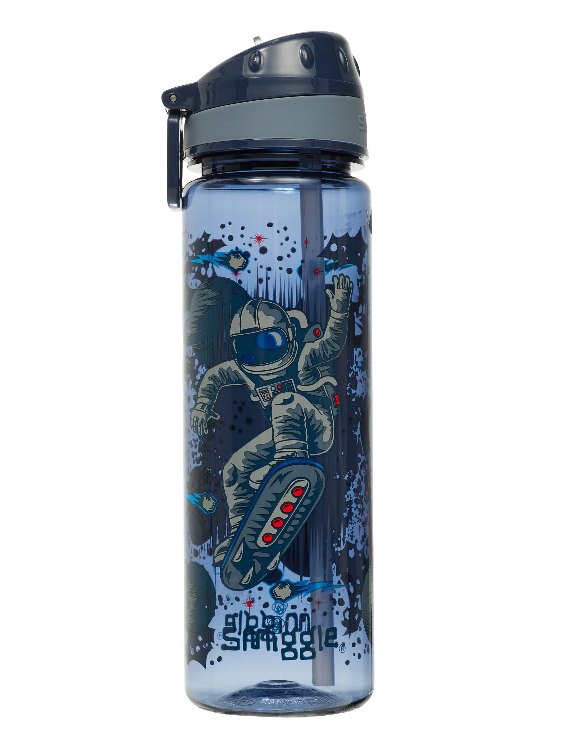 Smiggle - Эпический 650ML бутылка для воды с трубочкой без BPA