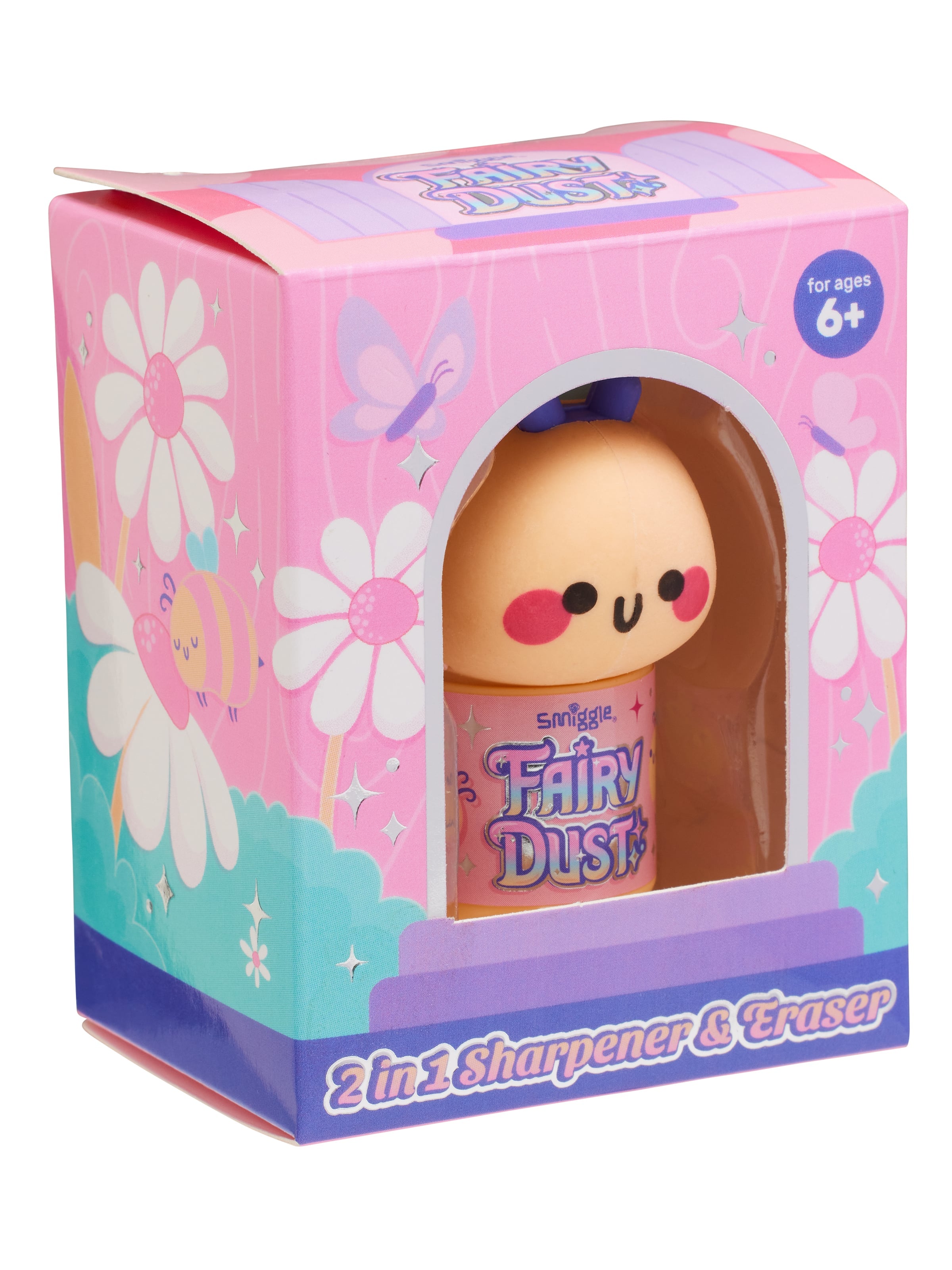 Smiggle - Волшебная пыль 2 в 1 Точилка и ластик