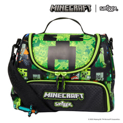Smiggle - Minecraft Çift Katlı Askılı Beslenme Çantası