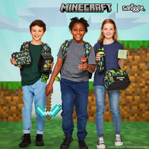 Smiggle - Minecraft Çift Katlı Askılı Beslenme Çantası