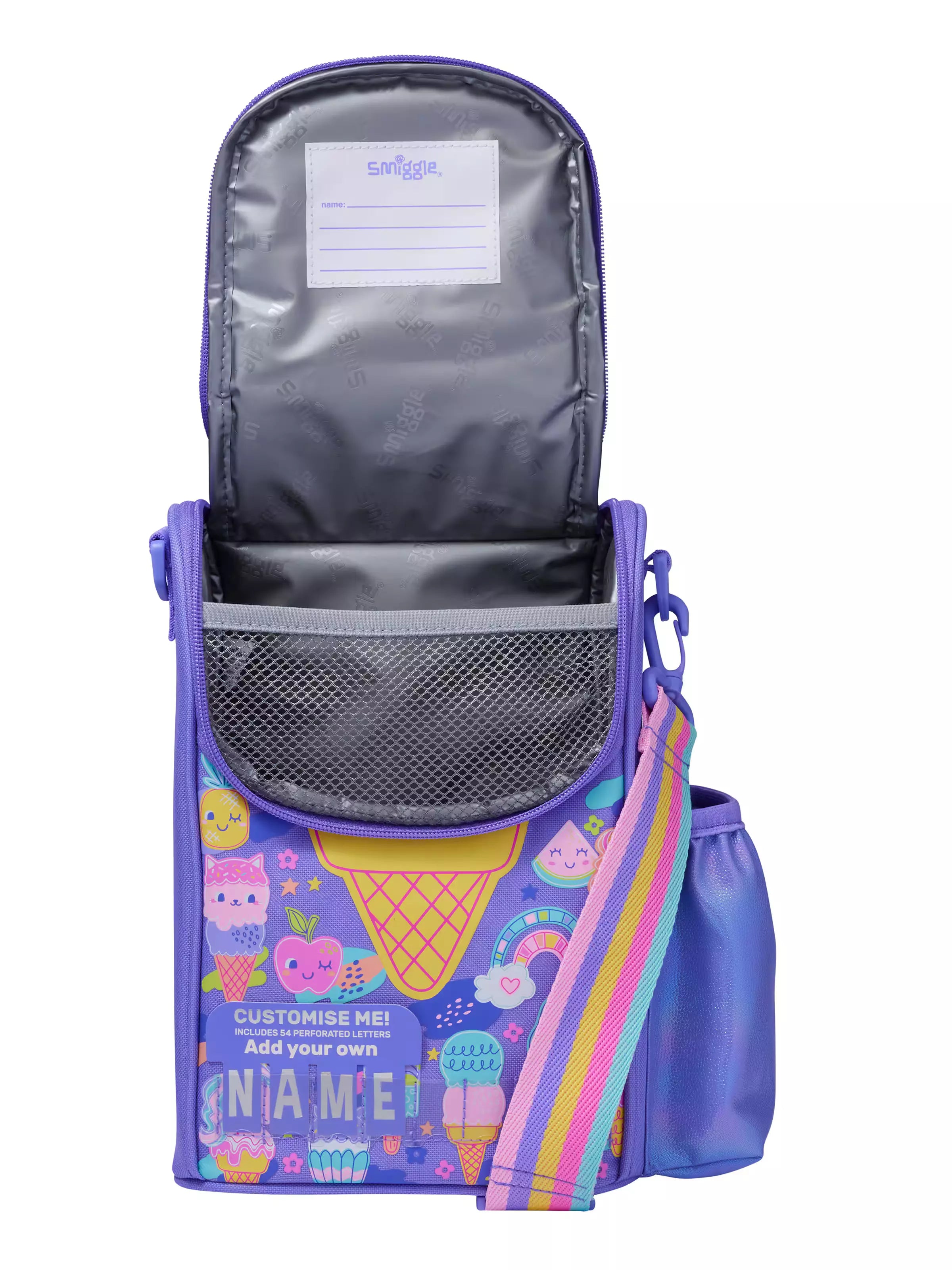 Smiggle - Happy Tales Рюкзак для детского сада с именем для обеда и экскурсий