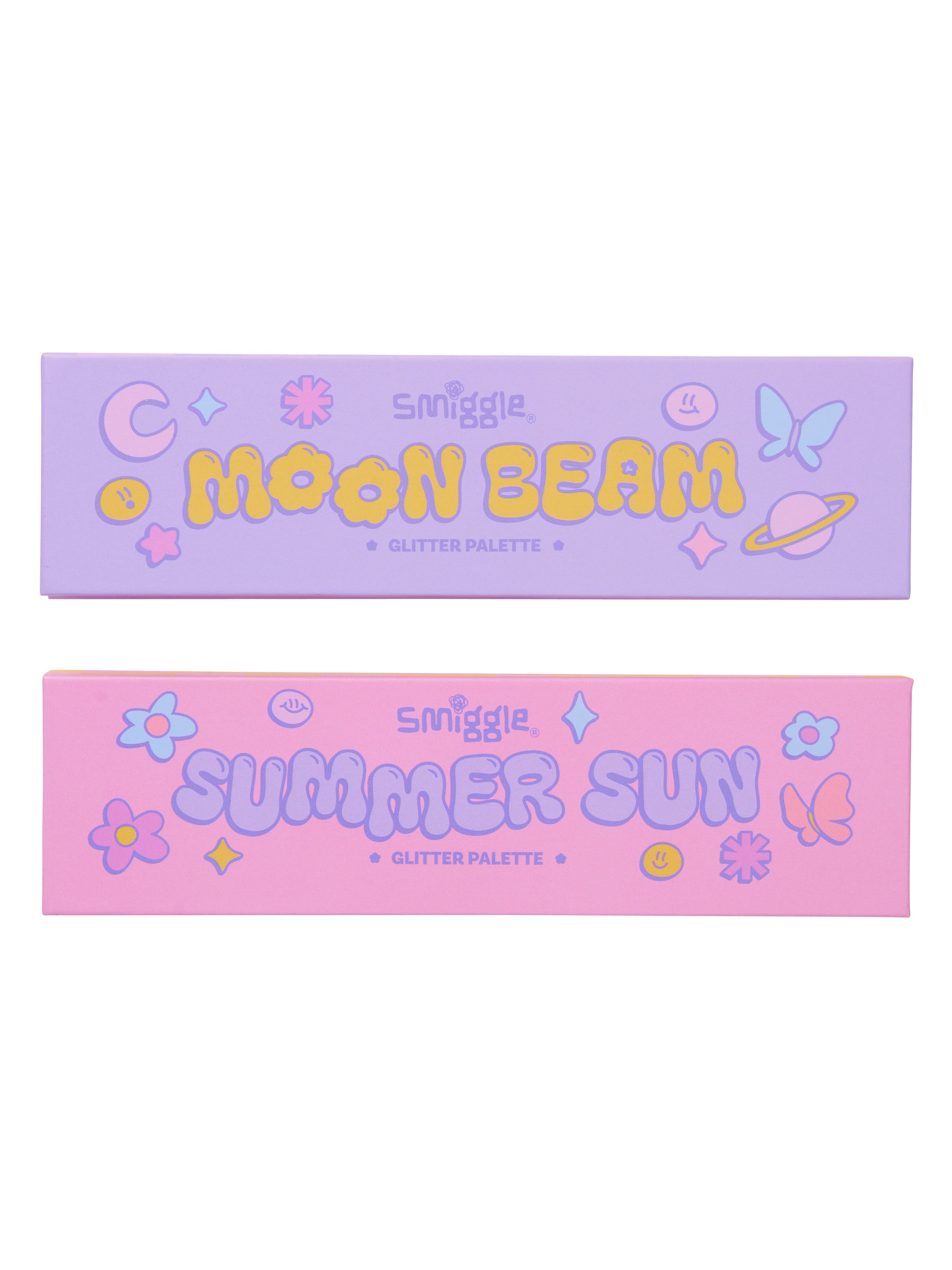 Smiggle - Палетка ярких теней для век, набор из 2 штук