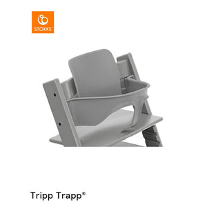 Stokke Tripp Trapp Highchair Newborn + Baby Set Bundle - Storm Grey - 2024-Highchairs-Storm Grey- | Natural Baby Shower