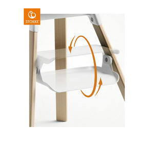 Stokke Clikk Highchair - White-Highchairs- | Natural Baby Shower