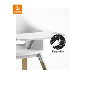 Stokke Clikk Highchair - White-Highchairs- | Natural Baby Shower