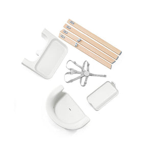 Stokke Clikk Highchair - White-Highchairs- | Natural Baby Shower