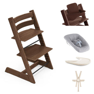 Stokke Tripp Trapp Highchair Ultimate Bundle-Highchairs-Warm Oak Brown- | Natural Baby Shower