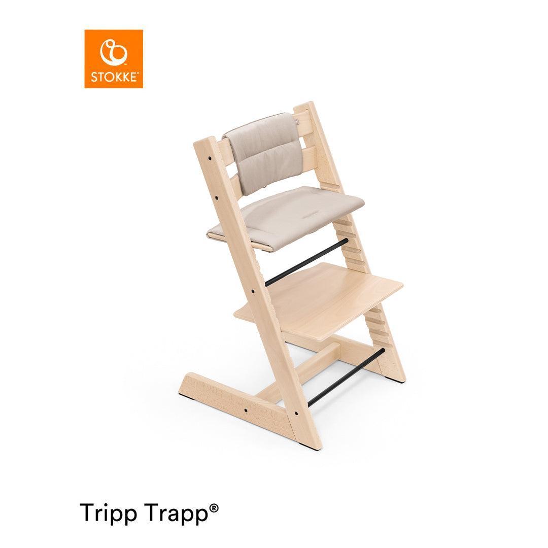 Stokke Tripp Trapp Cushion - Beige-Highchair Accessories-Beige- | Natural Baby Shower