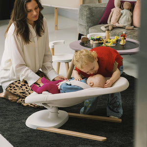 Stokke YOGA - Light Sand-Baby Bouncers-Light Sand- | Natural Baby Shower