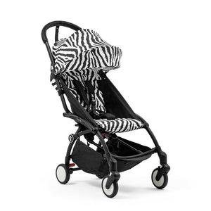 Stokke YOYO3 Stroller from 6 Months-Strollers-Zebra-Black | Natural Baby Shower