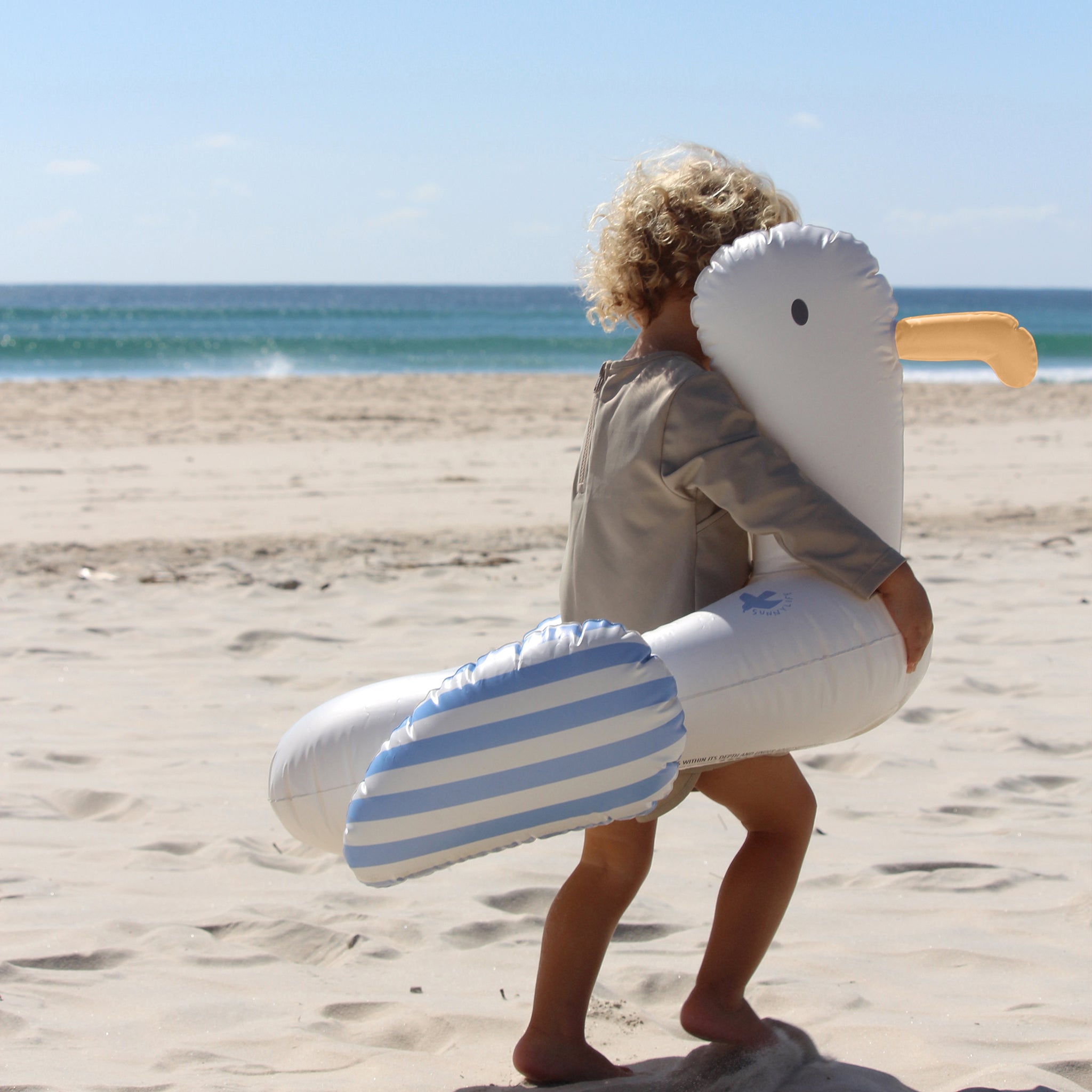 Sunnylife - Надувной детский круг для моря и бассейна Sammy Martı