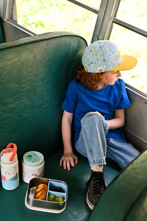 The Cotton Cloud - Meowful Cats 420ML Paslanmaz Çelik Gizli Pipetli Matara