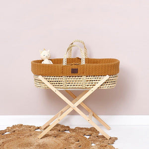 The Little Green Sheep Moses Basket Stand - Natural-Moses Basket Stands- | Natural Baby Shower