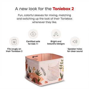 Tonies Disney Lion King Toniebox 2 Sleeve-Audio Player Accessories- | Natural Baby Shower