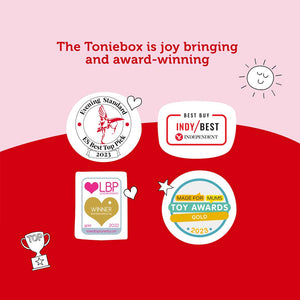 Tonies Julia Donaldson: Superworm Tonie Audio Character-Audio Player Cards + Characters- | Natural Baby Shower