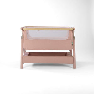 Tutti Bambini Cozee Air 2 Bedside Crib - Drifted Oak / Blush-Cribs-Drifted Oak / Blush- | Natural Baby Shower