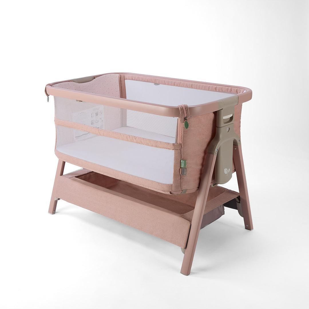 Tutti Bambini Cozee Zen Bedside Crib - Blush-Cribs-Blush- | Natural Baby Shower