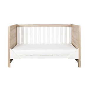 Tutti Bambini Modena 3 in 1 Cot Bed - White/Oak-Cot Beds-White/Oak-Without Mattress | Natural Baby Shower