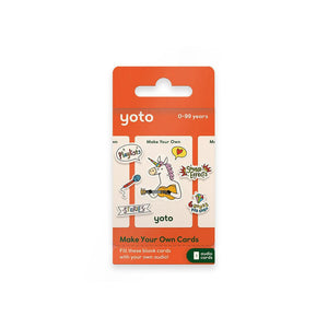 Yoto Player + Make Your Own Cards Bundle - 3rd Generation-Audio Players-No Headphones- | Natural Baby Shower