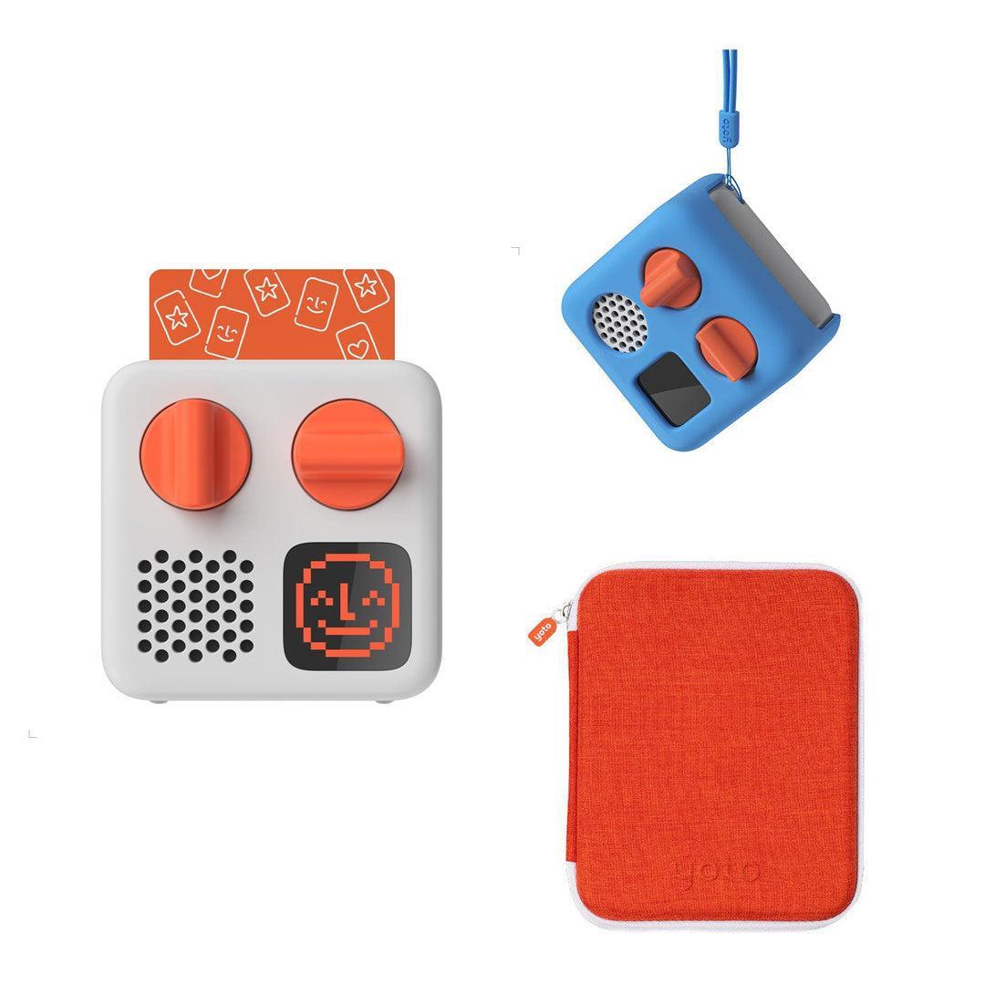 Yoto Mini Player Starter Bundle-Audio Players-Think Pink-No Headphones | Natural Baby Shower