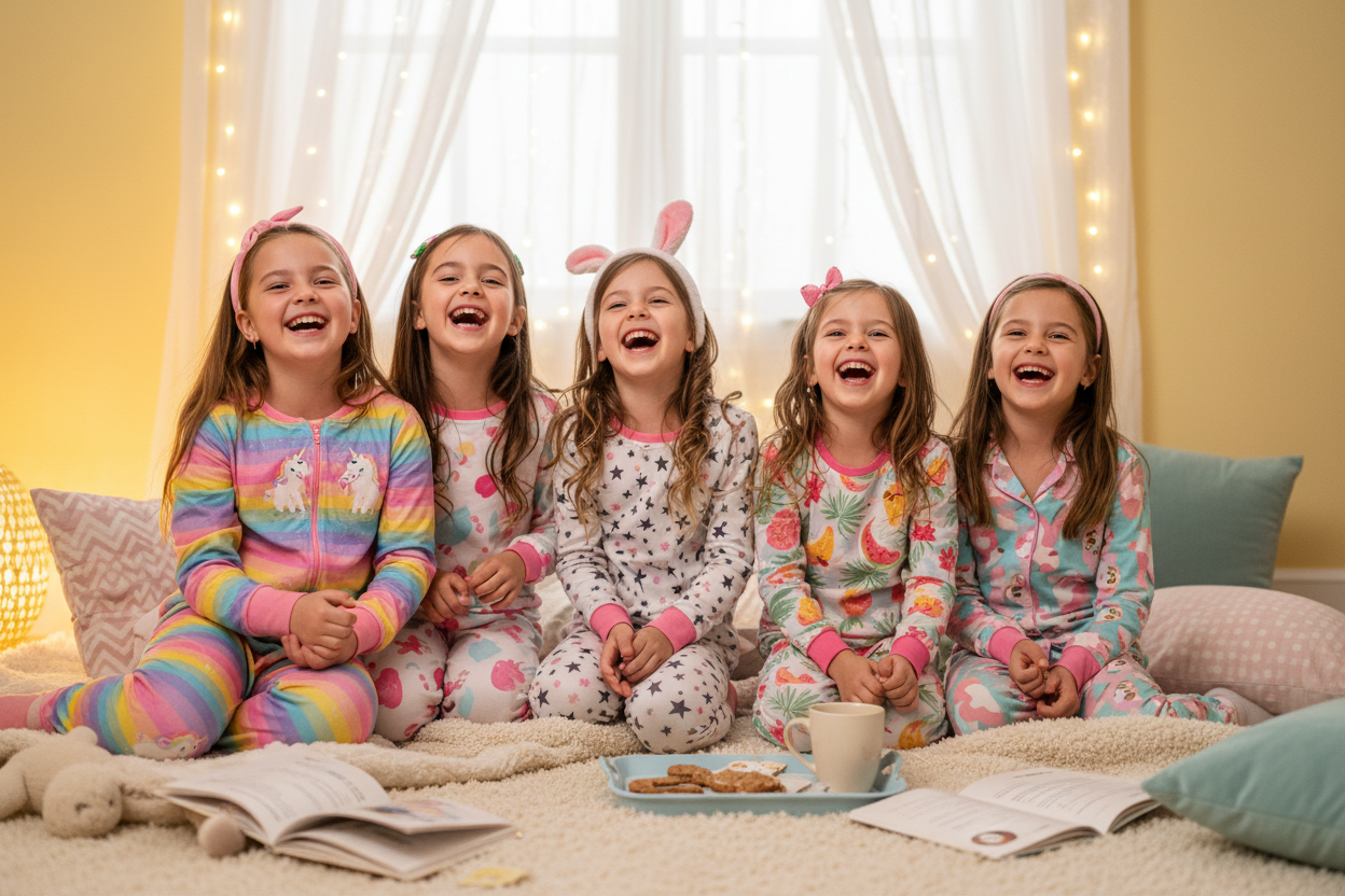 Kız Çocuk Uyku Giyimi ve Pijamalar