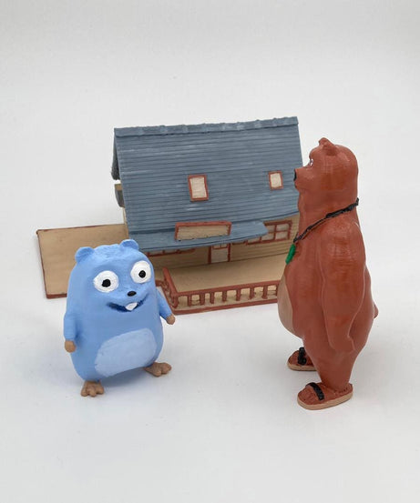 Grizzy ve Lemmingler Figür Oyuncakları - Tüm Seti İstiyorum-Dinossi