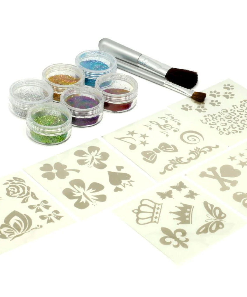 Buzz Art - Çocuklara Özel Vücut Dövme Seti-Dinossi