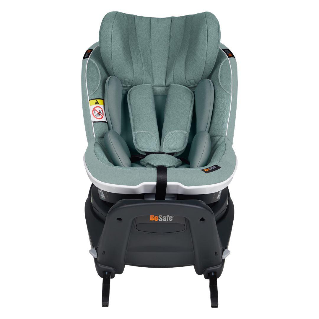 BeSafe iZi Twist i-Size Car Seat - Sea Green Melange-Car Seats- | Natural Baby Shower