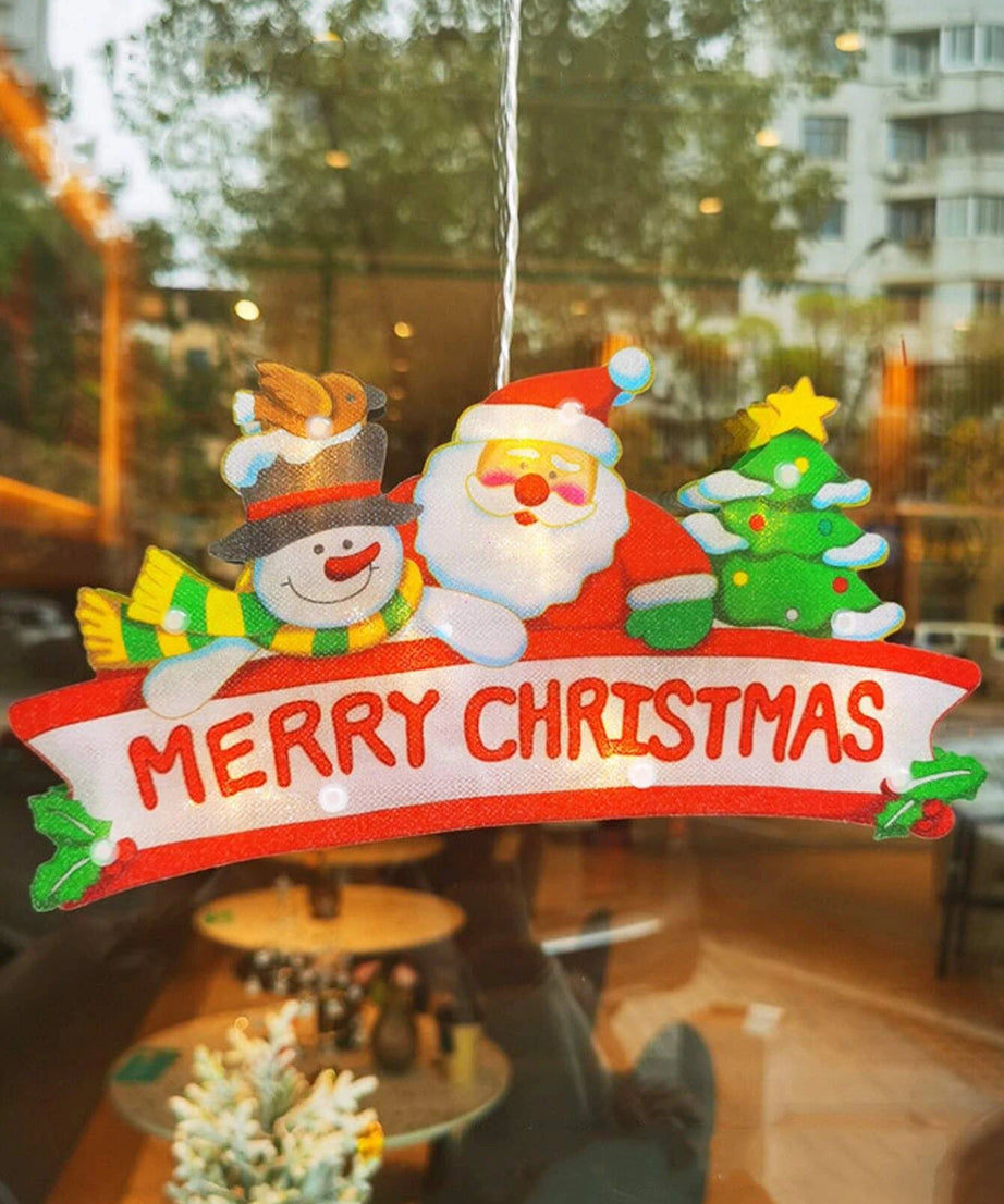 Yılbaşı - Noel Dekoratif Işıklı Merry Christmas Yazılı Süs-Dinossi