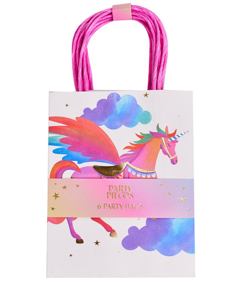 Party Pieces - Unicorn 6lı Hediye Çantası-Dinossi