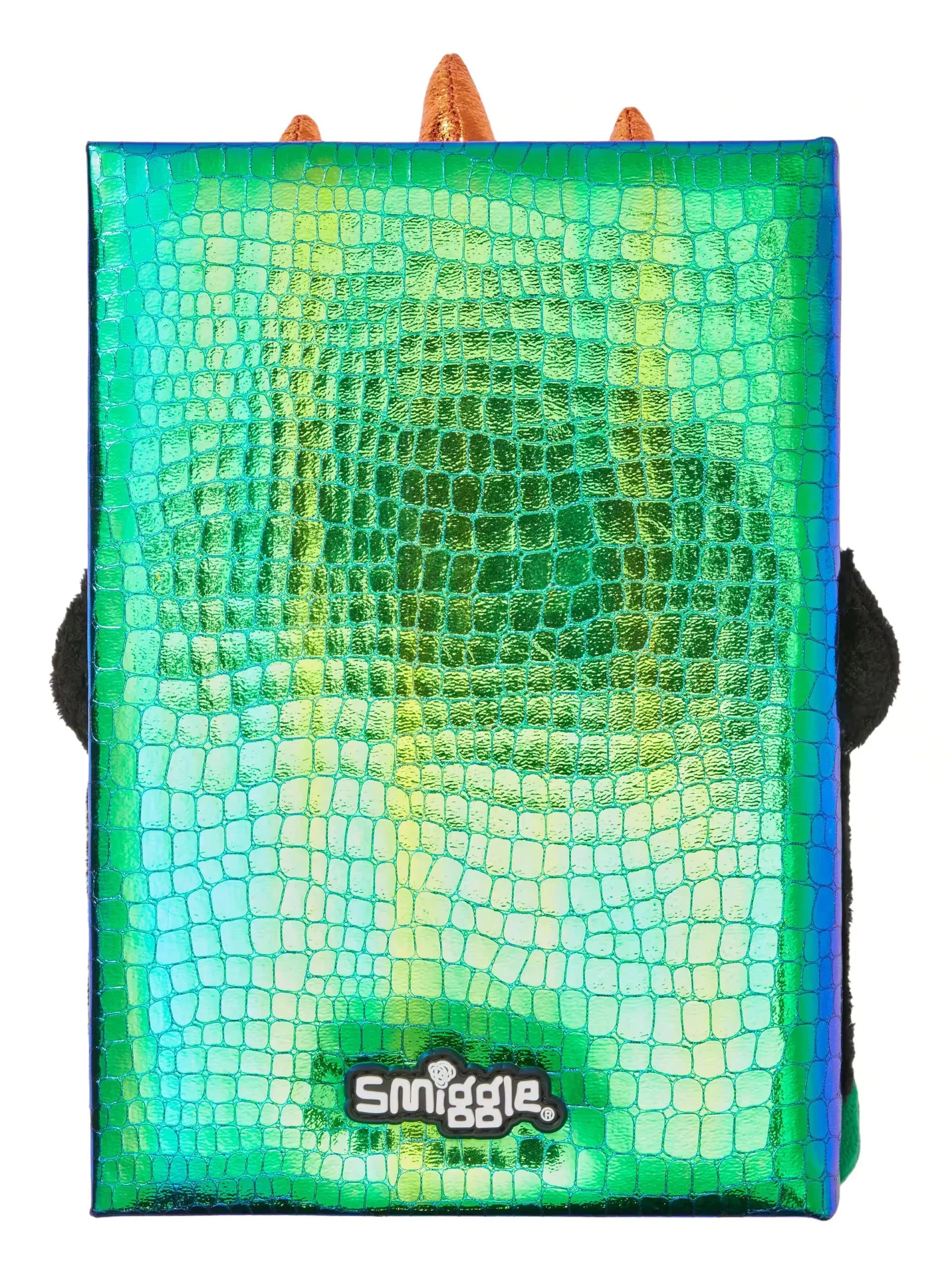 Smiggle - Fluffy Peluş A5 Günlük ve Defter-Dinossi