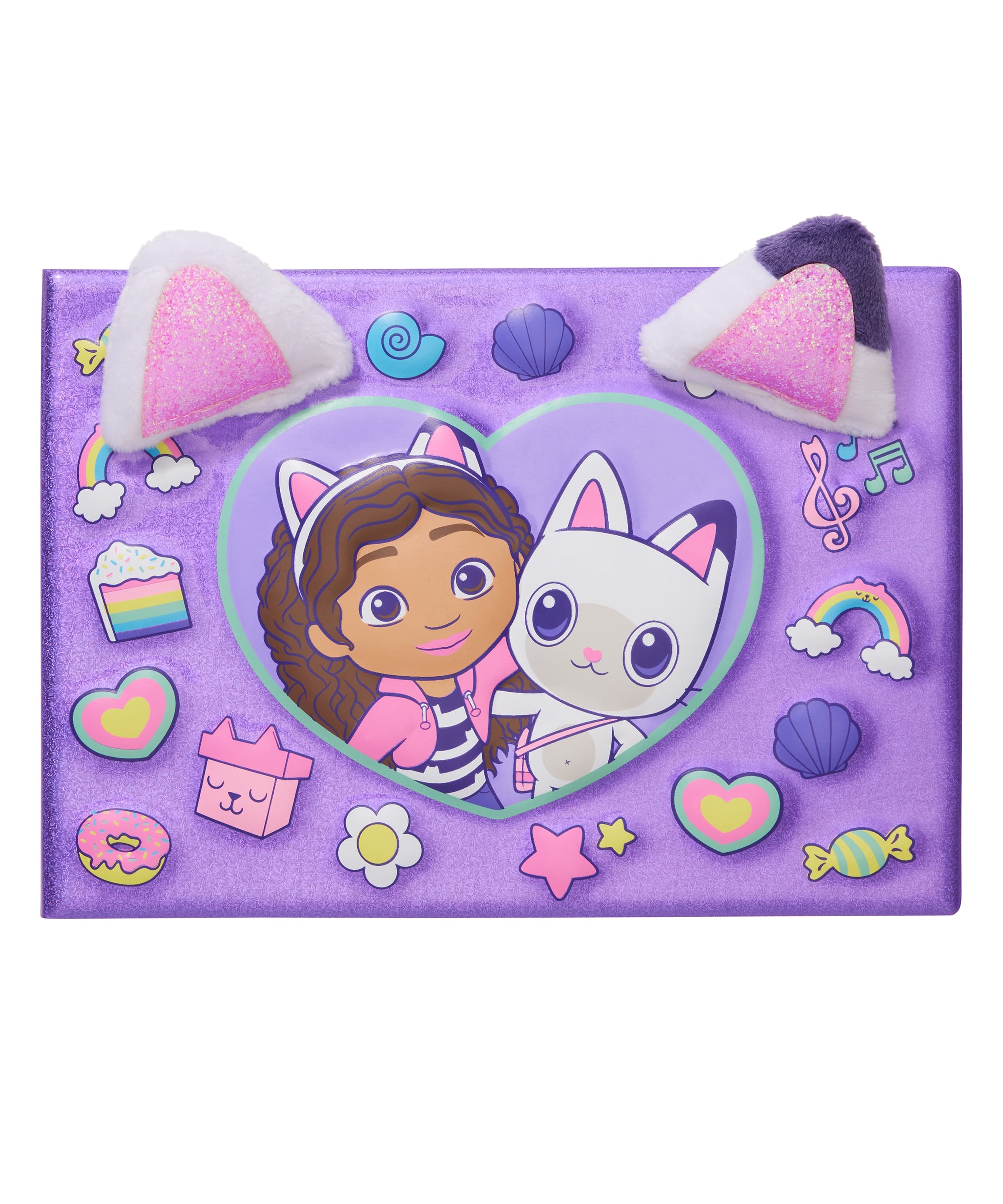 Smiggle - Gabbys Dollhouse A5 Çizgili Özel Günlük Defter-Dinossi