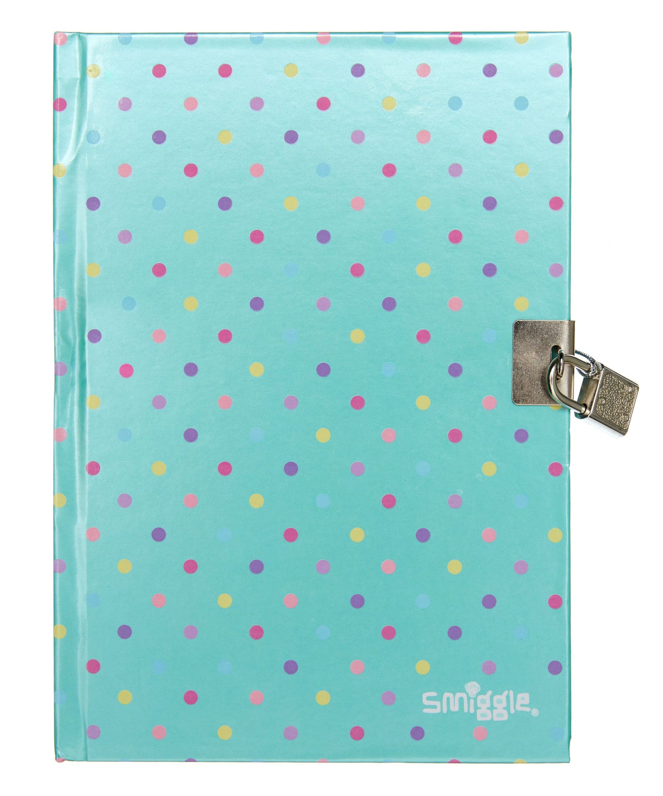 Smiggle - Blok A5 Kilitlenebilir Defter-Dinossi