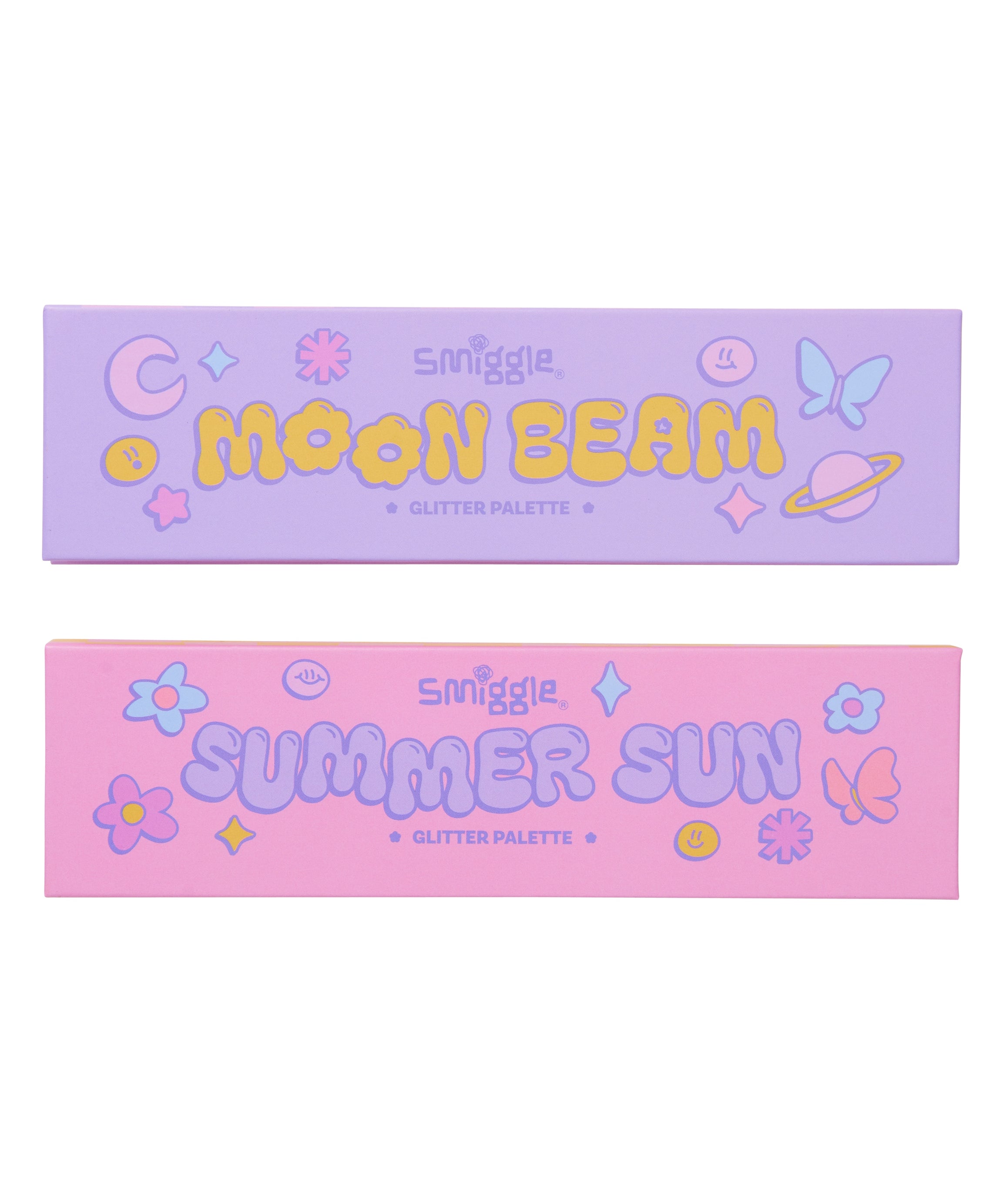 Smiggle - Палетка ярких теней для век, набор из 2 штук