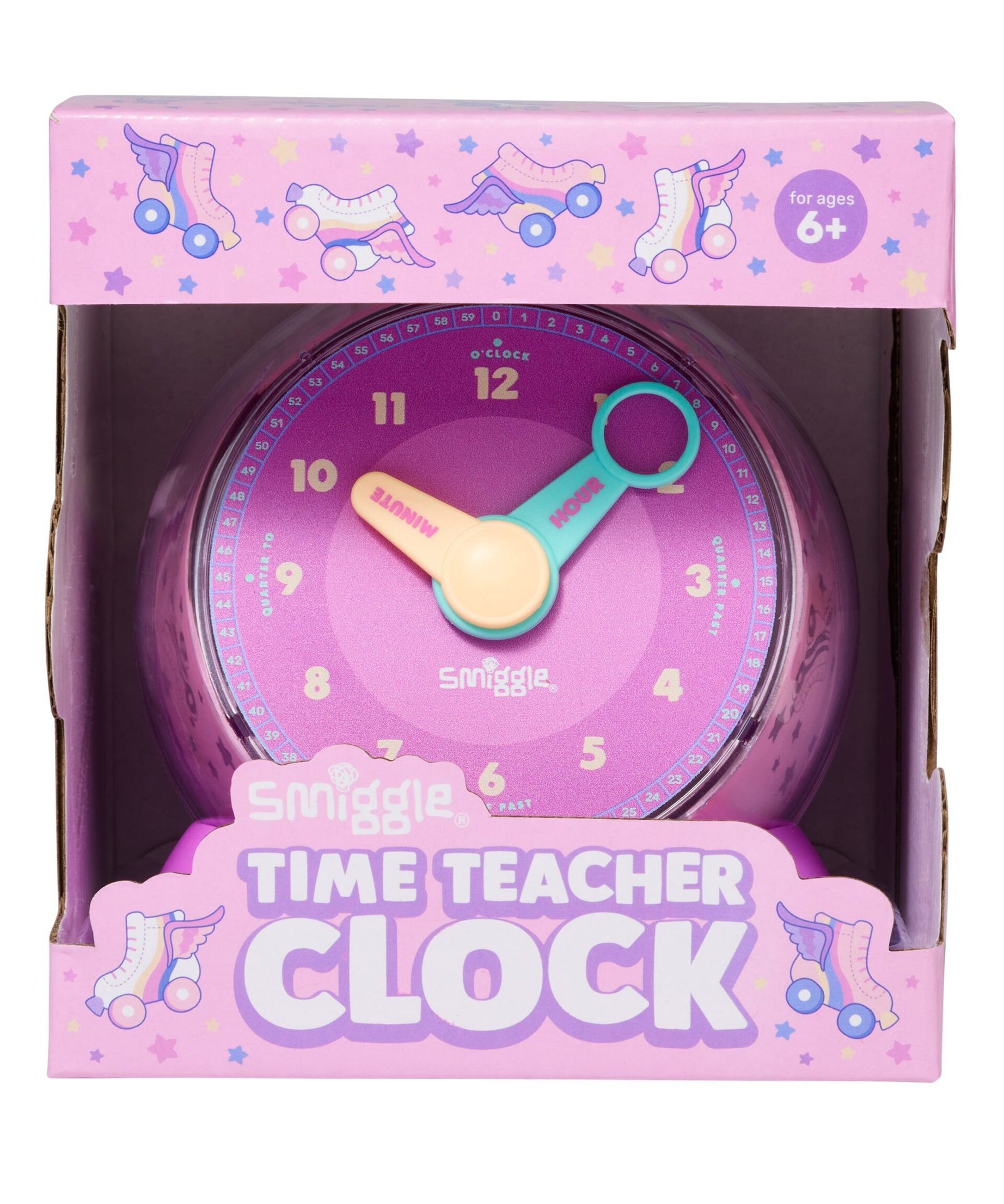 Smiggle - Movin Projektörlü Işıklı Masa Saati-Dinossi