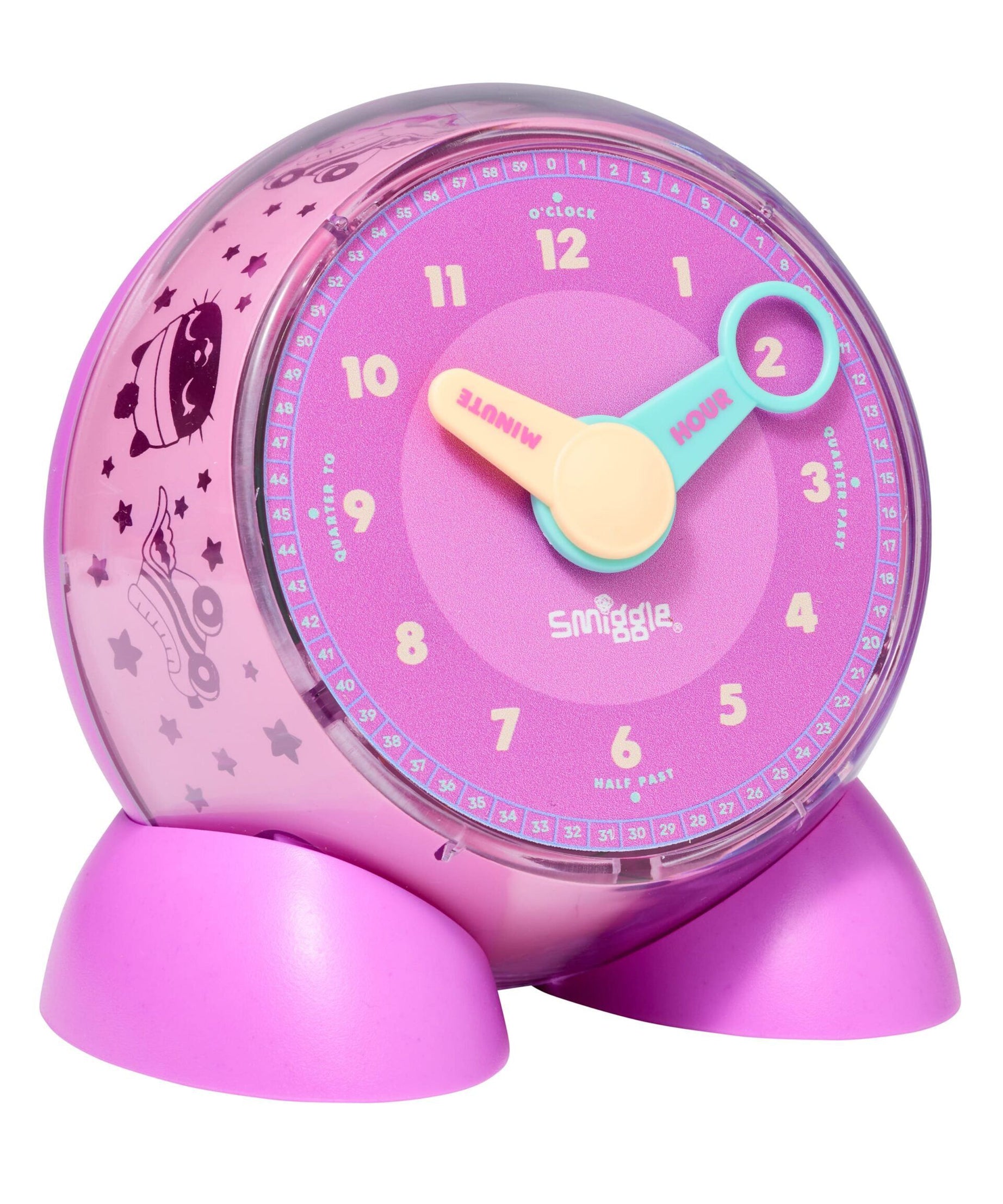 Smiggle - Movin Projektörlü Işıklı Masa Saati-Dinossi