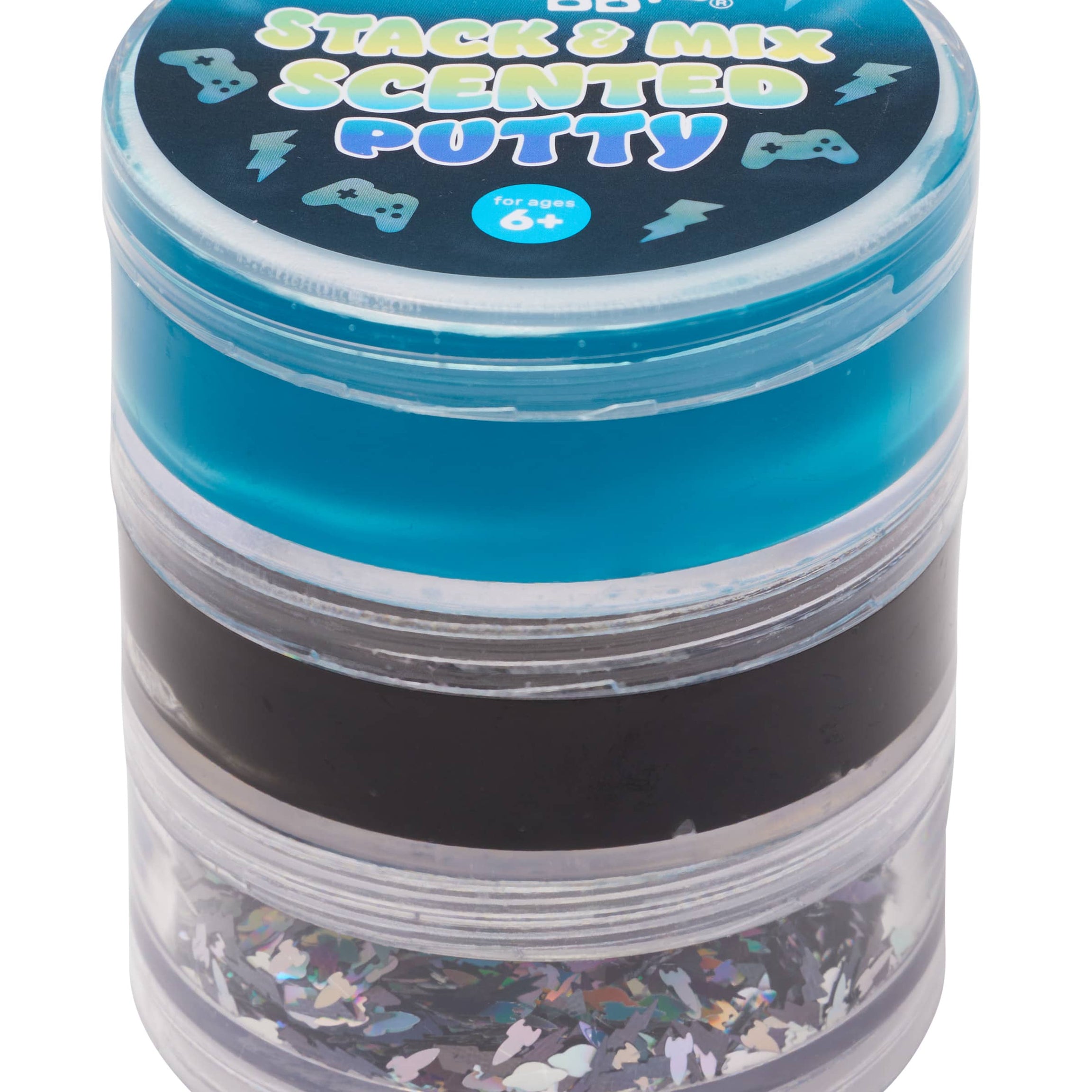 Smiggle - Stack & Mix Kokulu Oyun Macunu-Dinossi