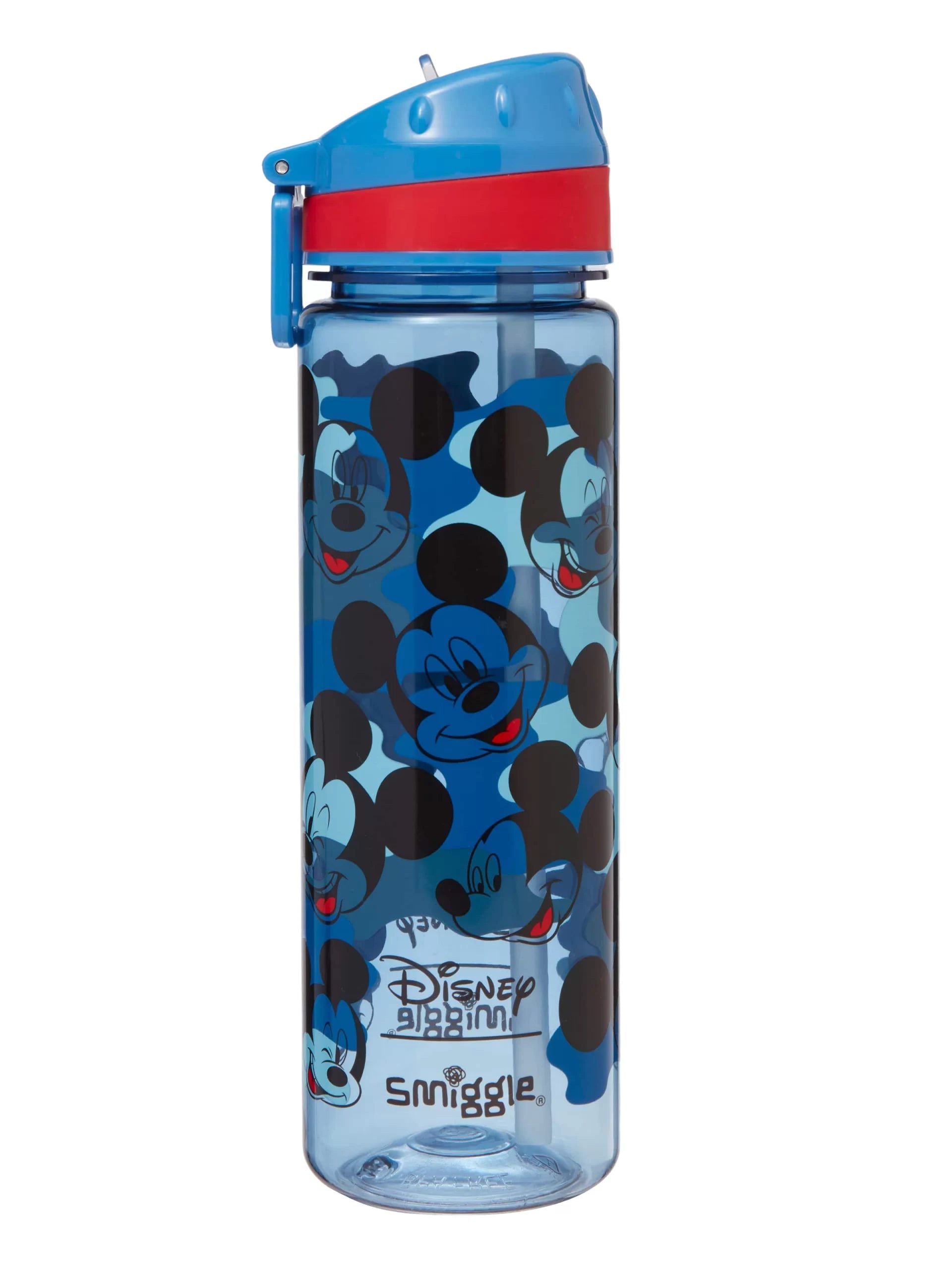 Smiggle - Mickey Mouse 650ML Pipetli BPA&apos;sız Suluk-Dinossi