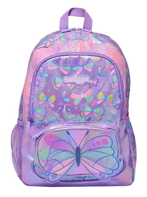 Smiggle - Flutter Klasik Sırt Çantası-Dinossi